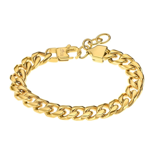 Gouden Lotus armband voor dames met een elegant en tijdloos ontwerp.