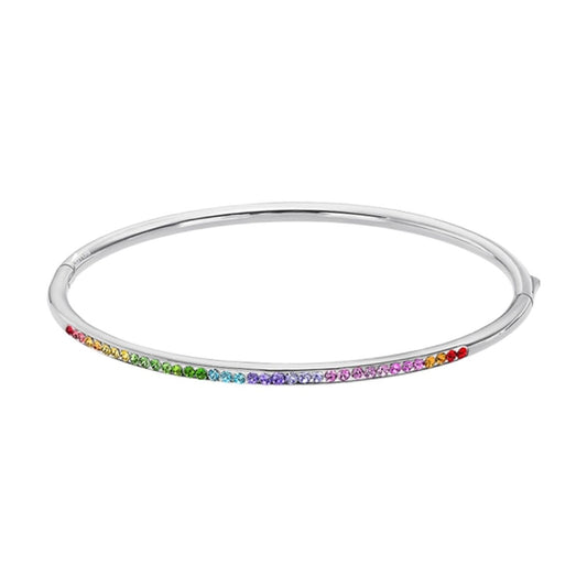 Lotus armband voor dames met elegante stijl en kleurrijke kristallen.