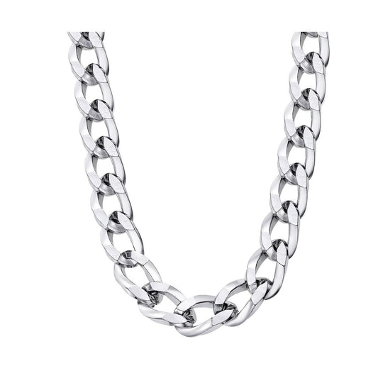 Zilveren Lotus ketting voor dames met een elegant schakelontwerp.