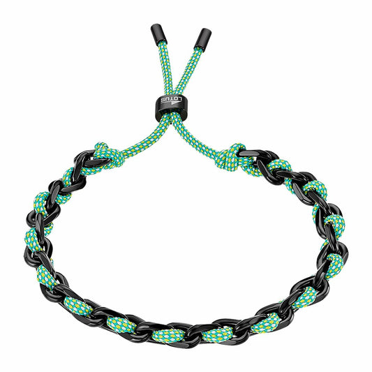Lotus armband voor dames in roestvrij staal met een elegante stijl en kleurrijk ontwerp.