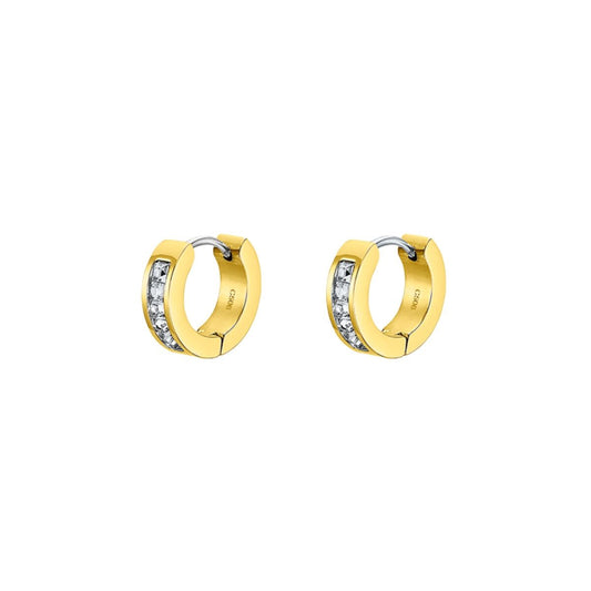 Gouden Lotus oorbellen met elegante, tijdloze uitstraling en sprankelende details.