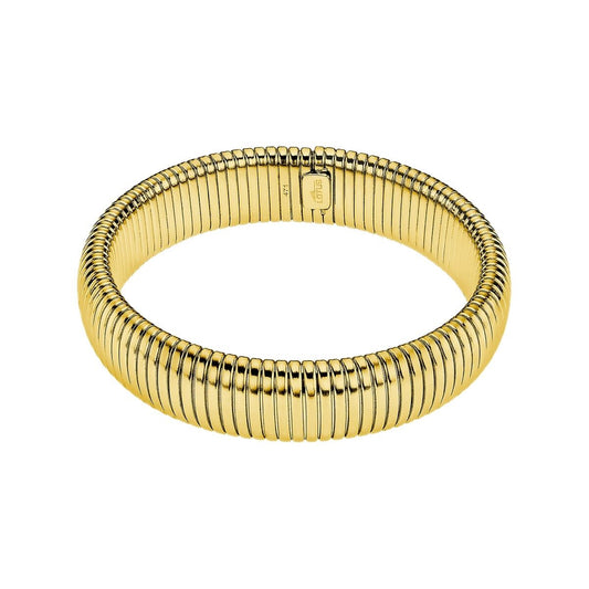 Gouden Lotus armband voor dames met een elegante, tijdloze uitstraling.