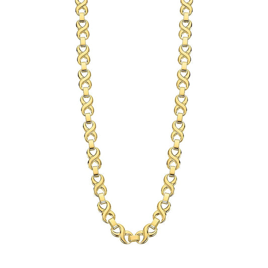 Gouden Lotus ketting voor dames met een elegant ontwerp en hoogwaardige afwerking.