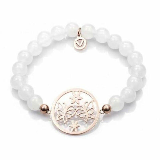 Viceroy armband voor dames met een elegant, tijdloos design en een gouden bloemenmotief.