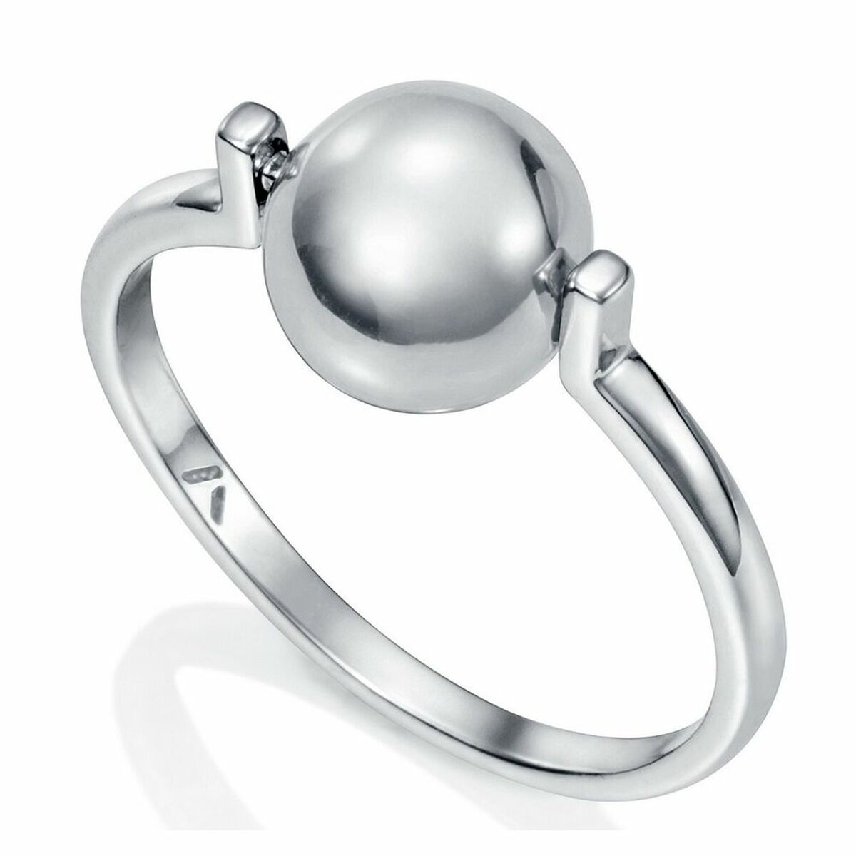 Viceroy ring voor dames met een elegante, glanzende bol en hoogwaardige afwerking.