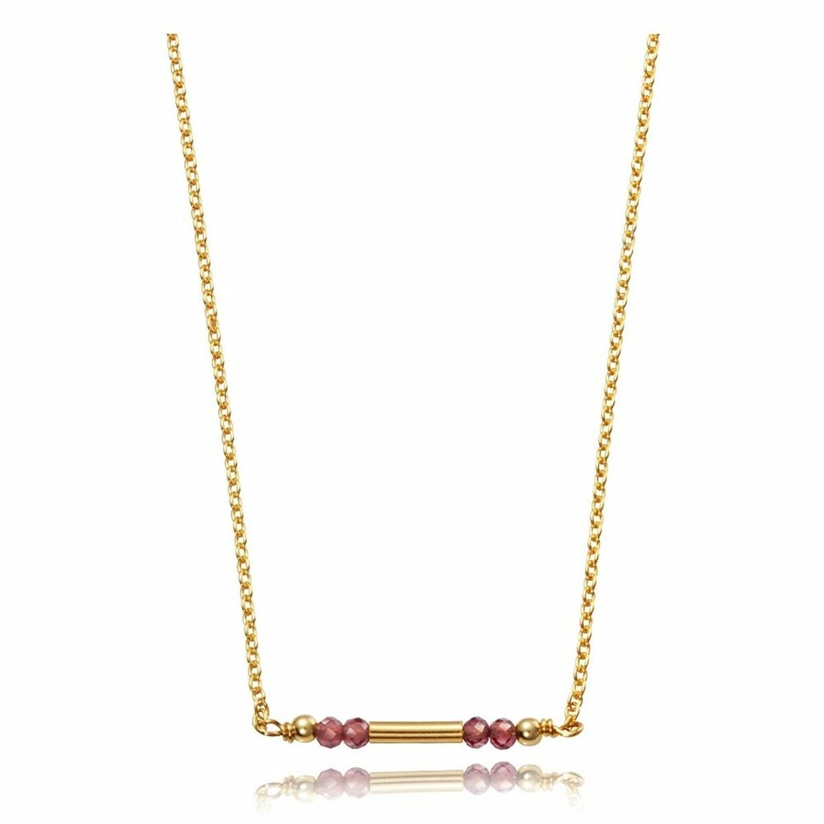 Viceroy ketting met tijdloos elegant design en gouden afwerking, voorzijde.