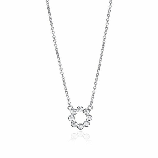 Viceroy dames ketting met elegante, tijdloze stijl en sprankelende stenen.