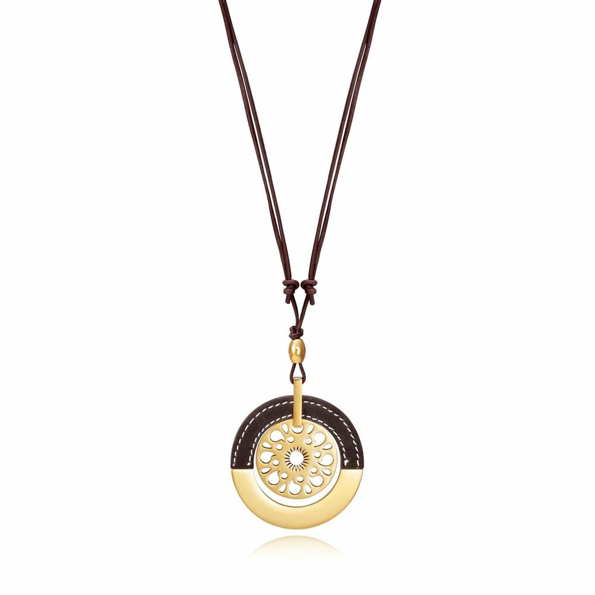 Viceroy damesketting met elegant ontwerp en gouden cirkel, perfect voor elke gelegenheid.