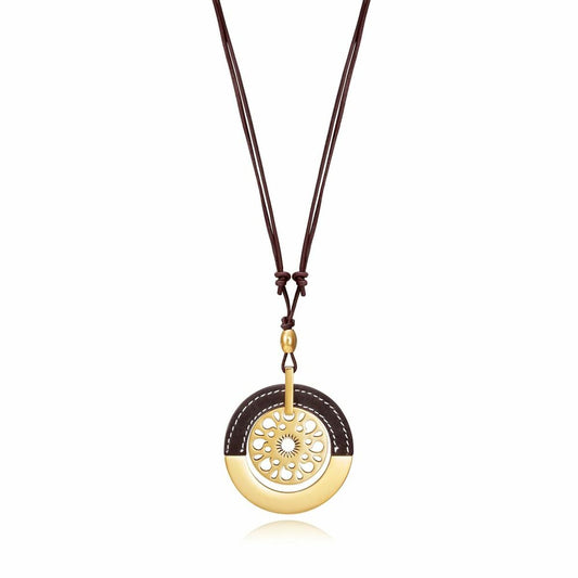 Viceroy damesketting met elegant ontwerp en gouden cirkel, perfect voor elke gelegenheid.