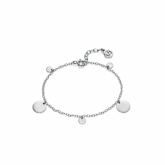 Viceroy armband voor dames in sterling zilver met elegante, ronde hangers.