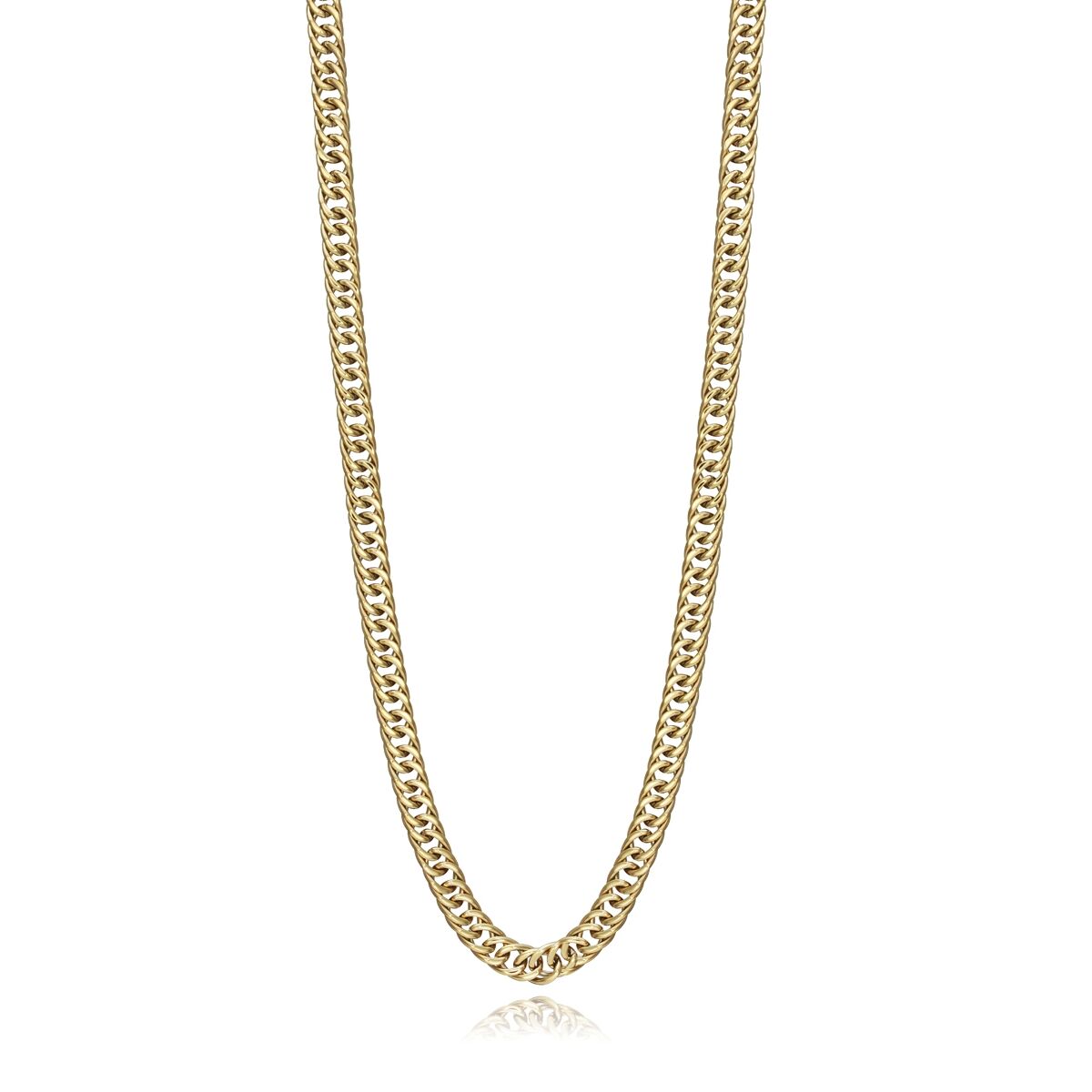 Gouden Viceroy ketting met een elegante schakelstructuur voor vrouwen.