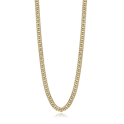 Gouden Viceroy ketting met een elegante schakelstructuur voor vrouwen.
