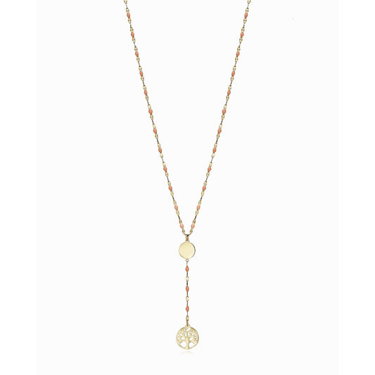 Viceroy damesketting met elegante gouden afwerking en een hangend boompje.