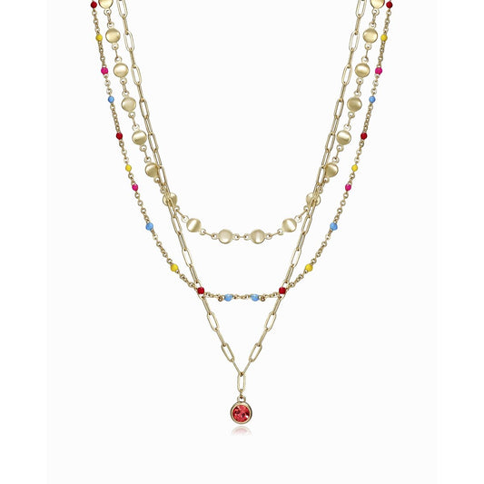 Elegante Viceroy ketting voor dames met lichtgewicht ontwerp en kleurrijke details.