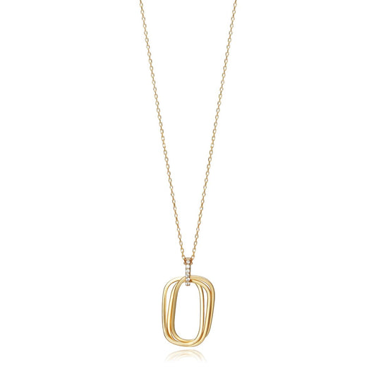 Viceroy ketting voor dames van hoogwaardig sterling zilver met een elegant ontwerp.