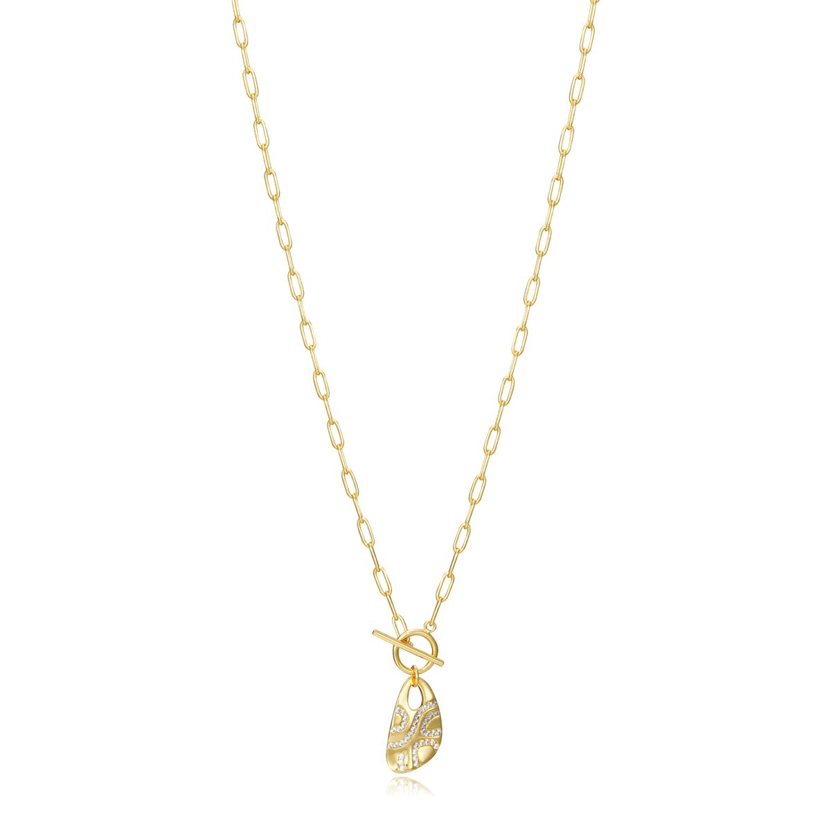 Viceroy damesketting van sterling zilver met elegante hanger en schakels.