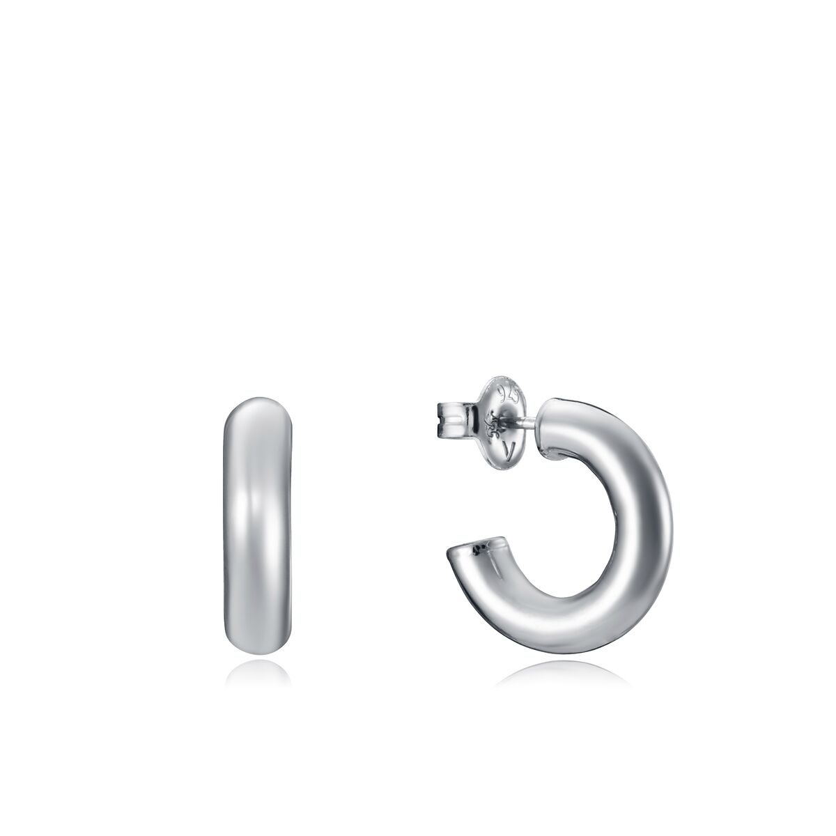 Viceroy oorbellen dames in sterling zilver 925 met een elegant, tijdloos ontwerp.