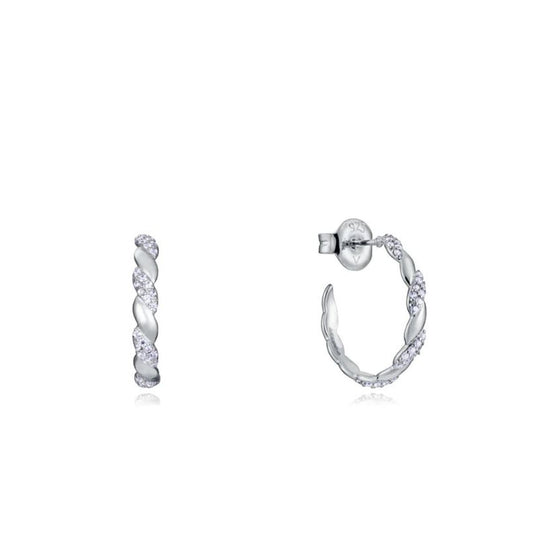 Viceroy oorbellen voor dames, tijdloos ontwerp in sterling zilver 925 met subtiele details.