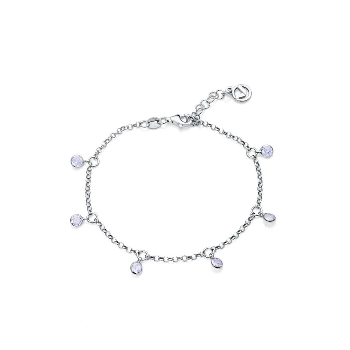 Viceroy armband voor dames van sterling zilver met elegante hangers.