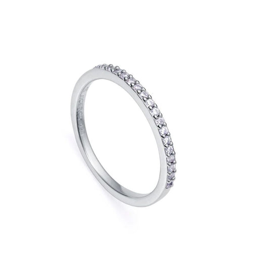 Elegante Viceroy ring voor dames van sterling zilver 925 met sprankelende details.