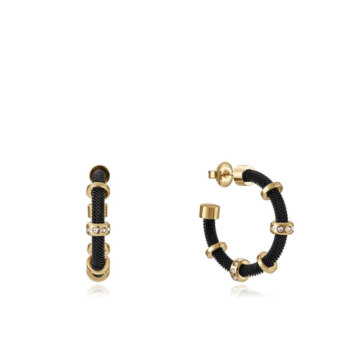 Viceroy oorbellen voor dames met trendy ontwerp en gouden accenten.