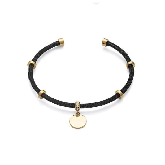 Viceroy dames armband in elegante stijl met zwarte en gouden details.
