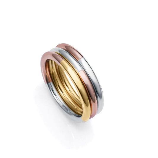 Viceroy ring voor dames met een tijdloos, elegant ontwerp in goud, zilver en roségoud.