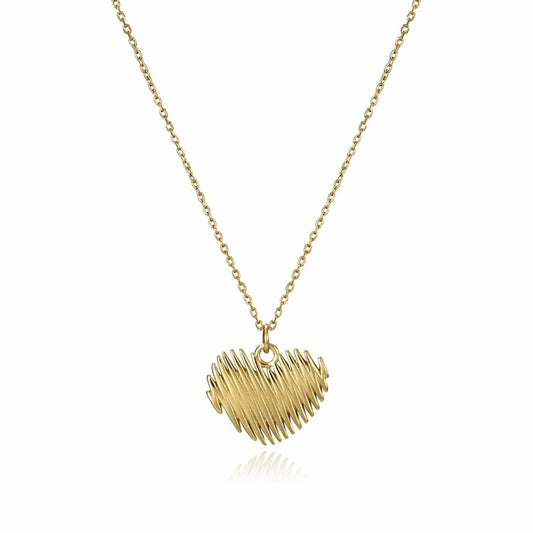 Viceroy ketting voor dames van sterling zilver 925 met elegante hartvormige hanger.