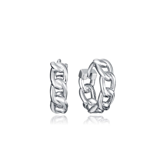 Viceroy dames oorbellen van sterling zilver 925 met een elegante kettingstructuur.