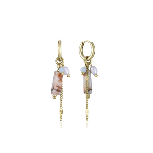 Viceroy oorbellen dames van sterling zilver 925 met elegant design en kleurrijke details.