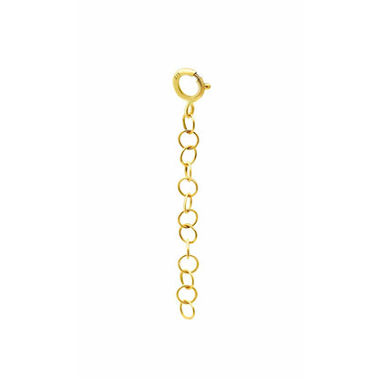 Gouden Lotus ketting voor dames met elegante schakels en sluiting.
