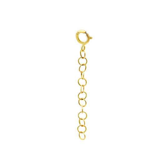Gouden Lotus ketting voor dames met elegante schakels en sluiting.
