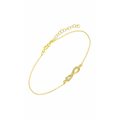 Elegante gouden Lotus armband voor dames met een tijdloos ontwerp en sprankelende details.