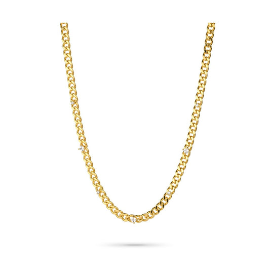 Gouden Radiant ketting met een elegant ontwerp en subtiele glinsterende details.