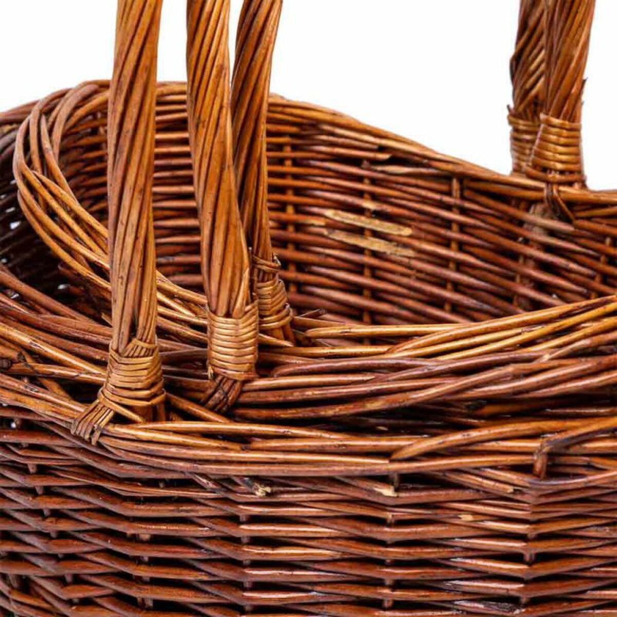 Basket spelset Alexandra House Living vlechtwerk Wilgenhout 3 Onderdelen