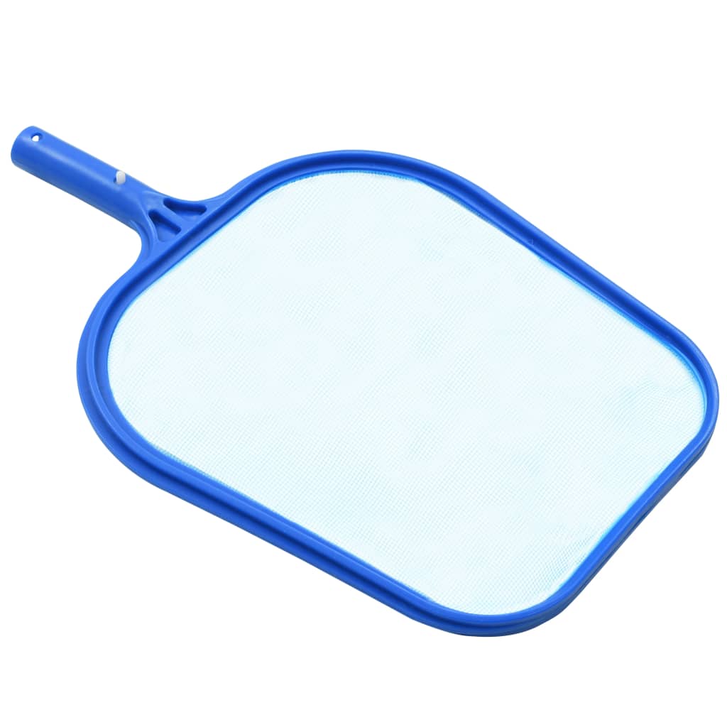 Blauwe skimmer van vidaXL voor het verwijderen van vuil uit het zwembad.