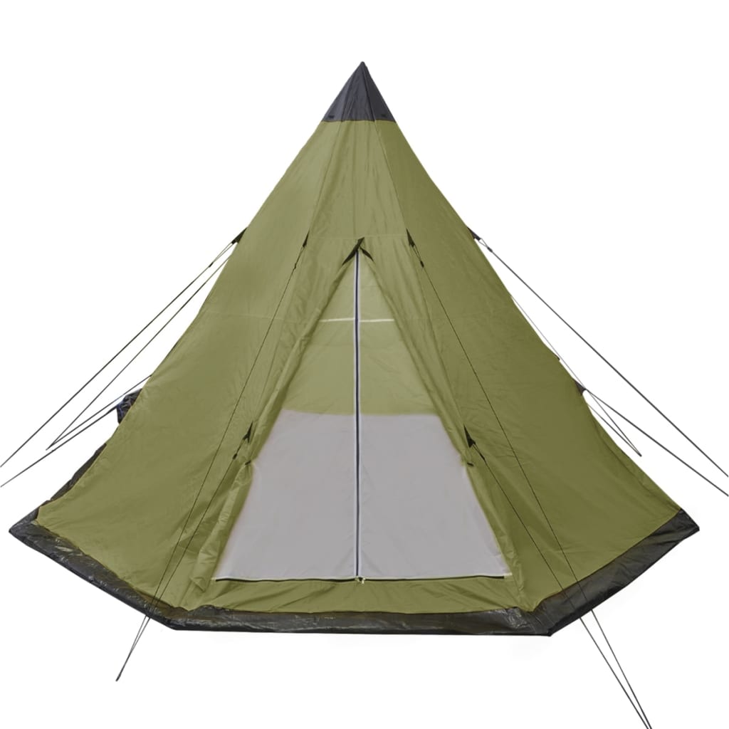 vidaXL Tent 4-persoons groen