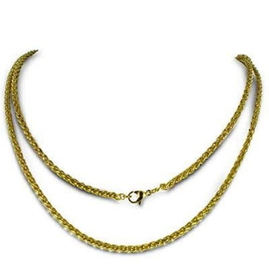 Gouden Lockits ketting met een stijlvol en tijdloos ontwerp, perfect voor elke gelegenheid.