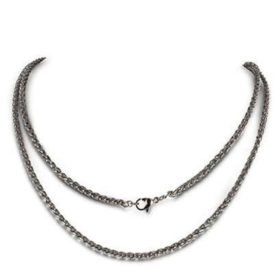 Stijlvolle Lockits ketting met een elegant ontwerp in zilverkleurig metaal.
