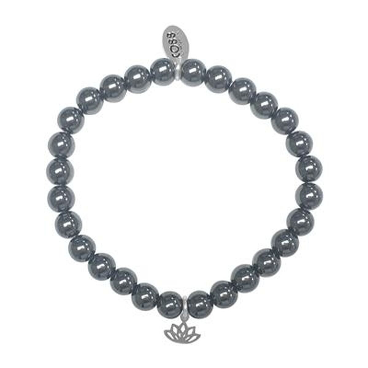 Multicolor CO88 Collection armband met uniek ontwerp en lotusdetail.