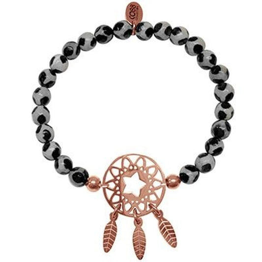 Multicolour CO88 Collection armband met sterrenontwerp en veren, elegant en modern.