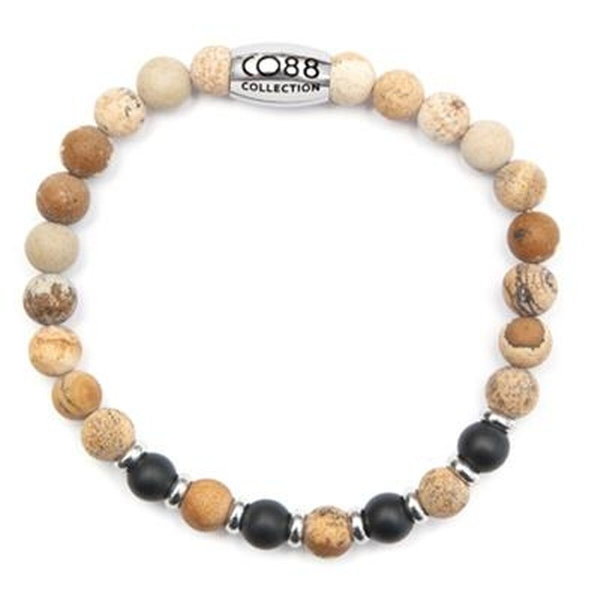 Multicolour CO88 Collection armband voor dames met unieke kralen en stijlvolle afwerking.