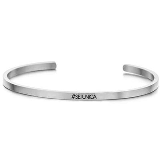 Zilverkleurige CO88 Collection armband voor dames met elegant design en verfijnde afwerking.
