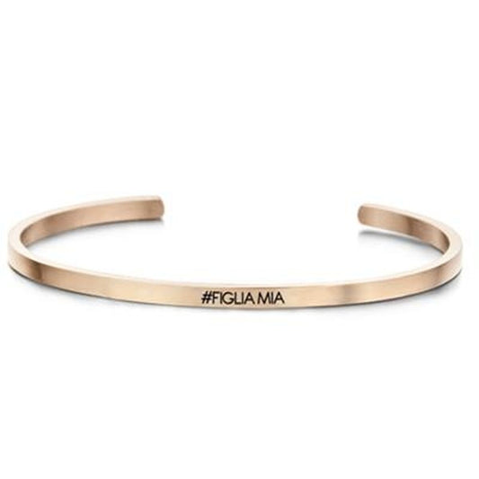 Roze gouden CO88 Collection armband met elegant ontwerp en inscriptie.