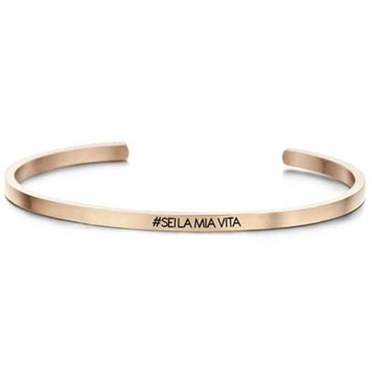 Roze gouden CO88 Collection armband met elegante, minimalistische uitstraling.