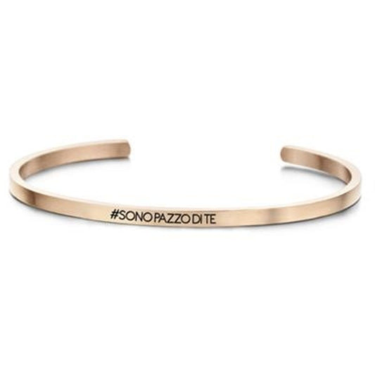 Elegante CO88 Collection armband voor dames in roze goud met een minimalistisch ontwerp.