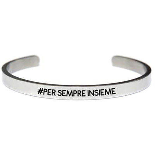 Zilverkleurige CO88 Collection armband voor dames met elegante, minimalistische uitstraling.