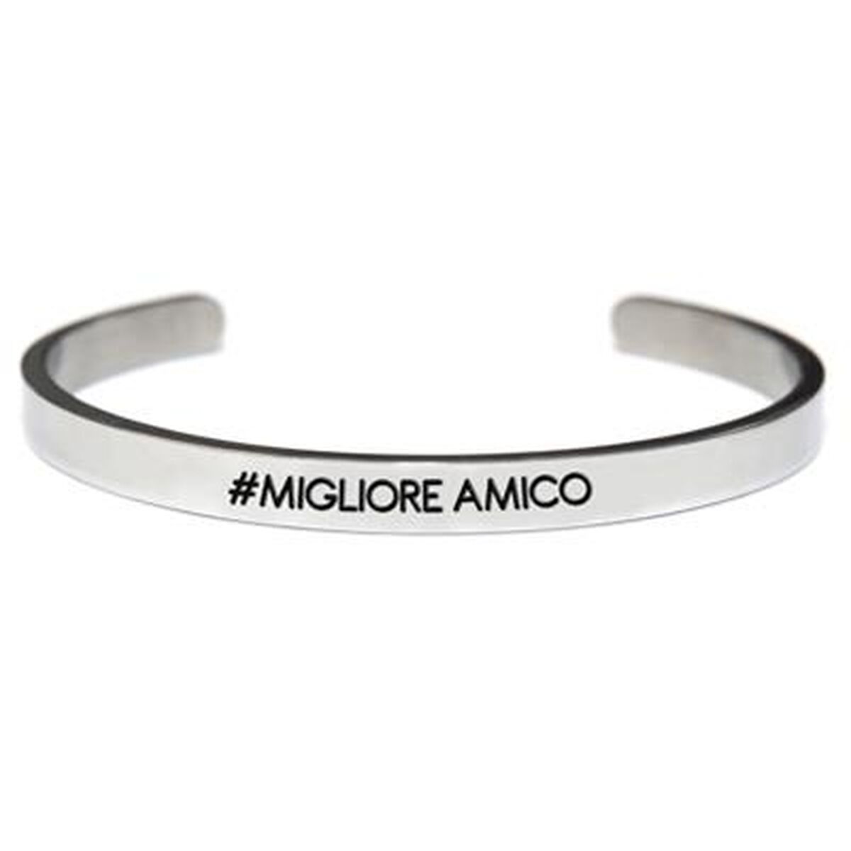 Zilverkleurige CO88 Collection armband voor dames met elegant ontwerp en tijdloze uitstraling.