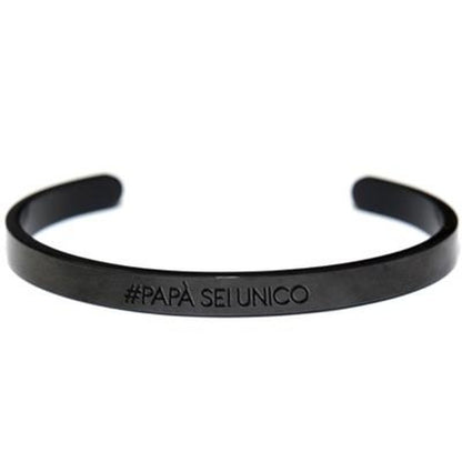 Zwarte CO88 Collection armband voor dames met elegante stijl en verfijnde afwerking.