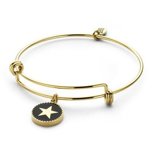 Gouden CO88 Collection armband met stervormige hanger, elegant en tijdloos ontwerp.